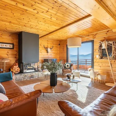 Des Jonquilles - Magnifique Maison Avec Piscine Chalet Les Angles (Pyrenees-Orientales)